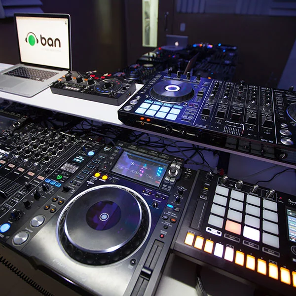 Detalhe setup Estúdio 1