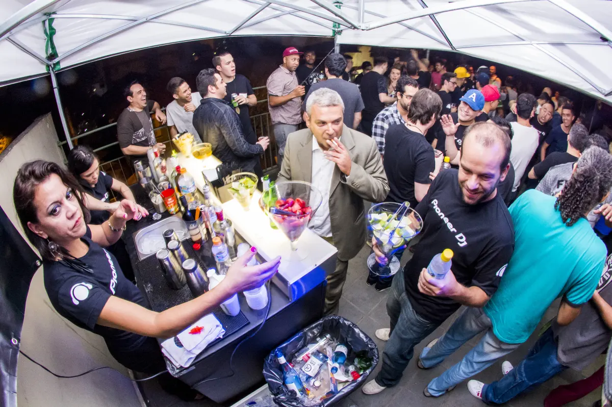 Evento no terraço da DJ Ban · 2015