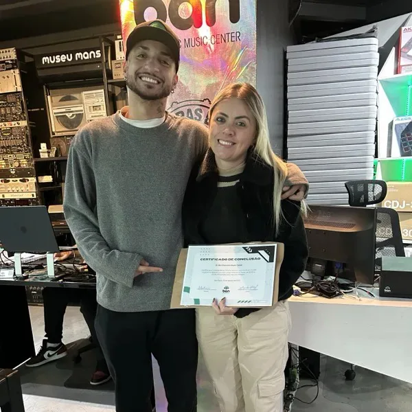 Alunos formados · curso de Produção Musical DJ Ban EMC São Paulo