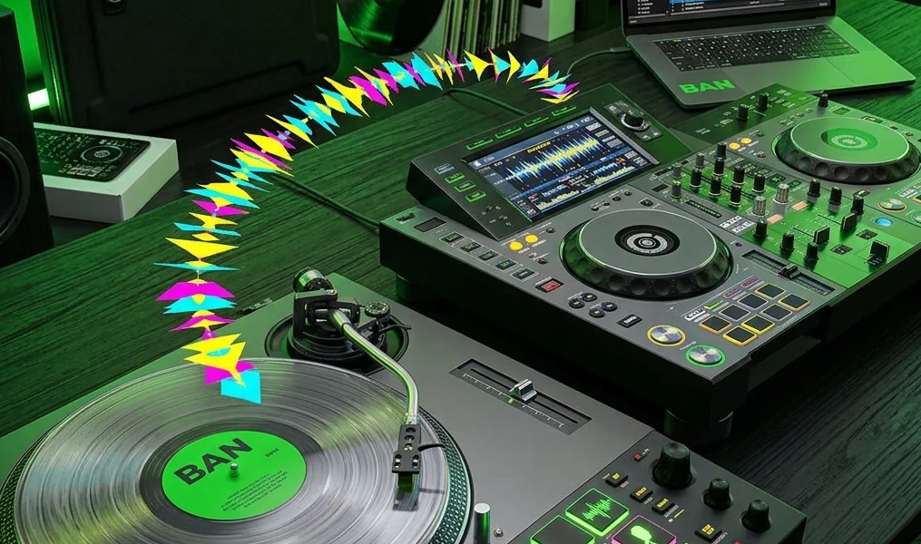 Do vinil ao controlador · o caminho que um sample percorre até virar faixa nova